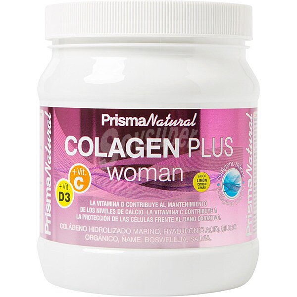 Colagen Plus Woman para el cuidado de huesos y articulaciones específicos de la mujer sabor limón