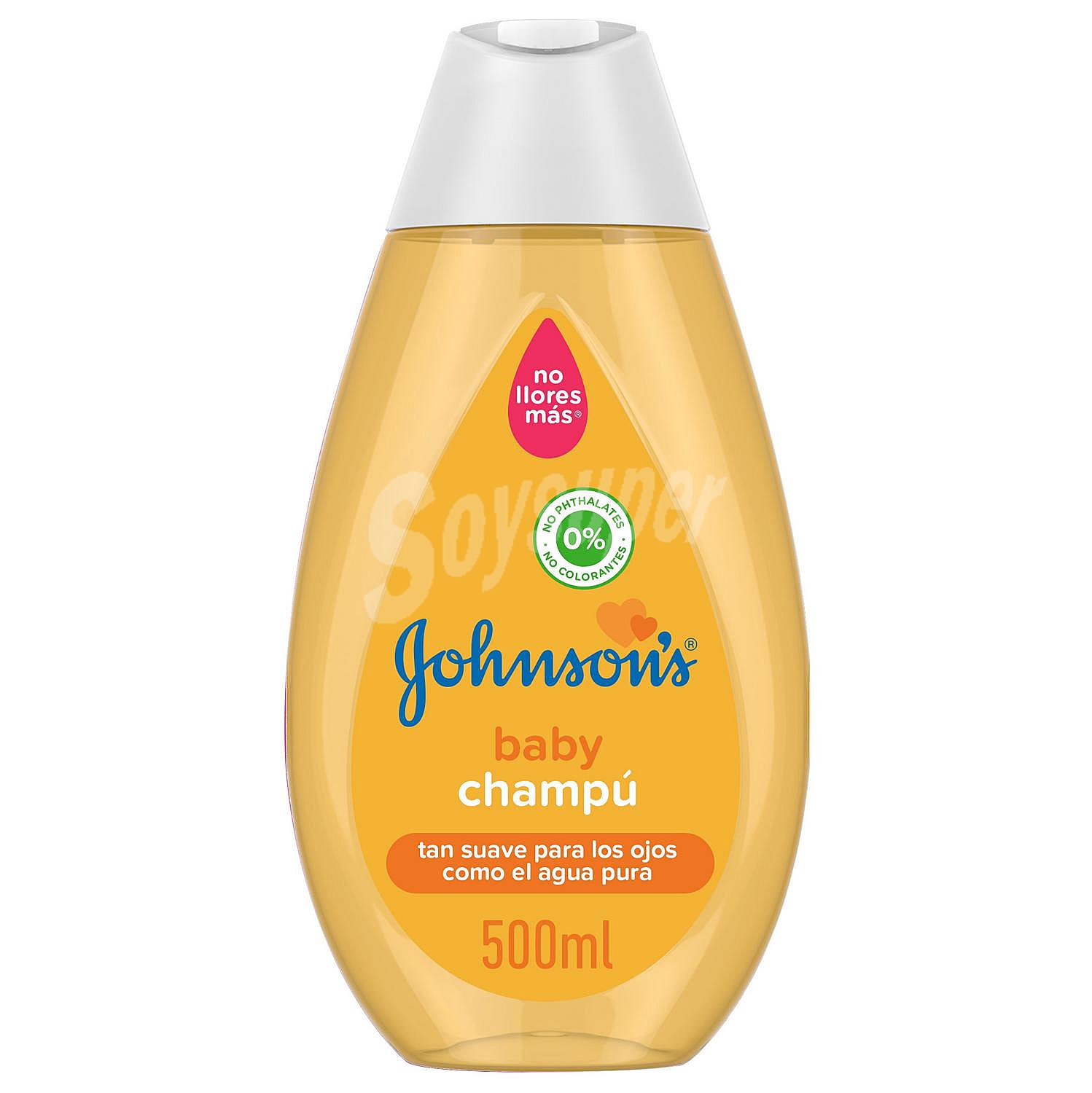 Champú ultra suave para un pelo brillante e hidratado johnson´s Baby