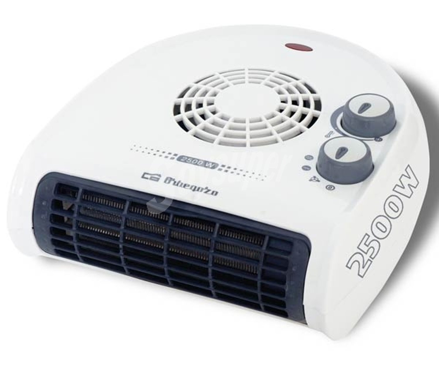 Calefactor orbegozo FH5030, potencia max: 2500W, 2 niveles de calor, función ventilación, termostato