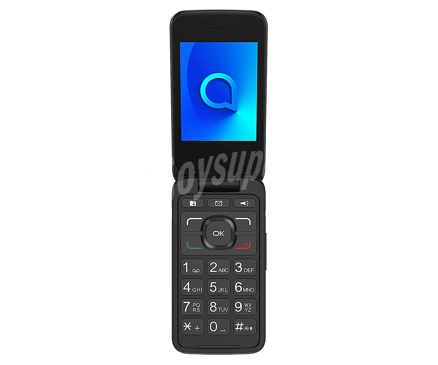 Teléfono móvil libre negro, pantalla 7.11cm (2,8"), cámara 2mpx, radio FM 3026X