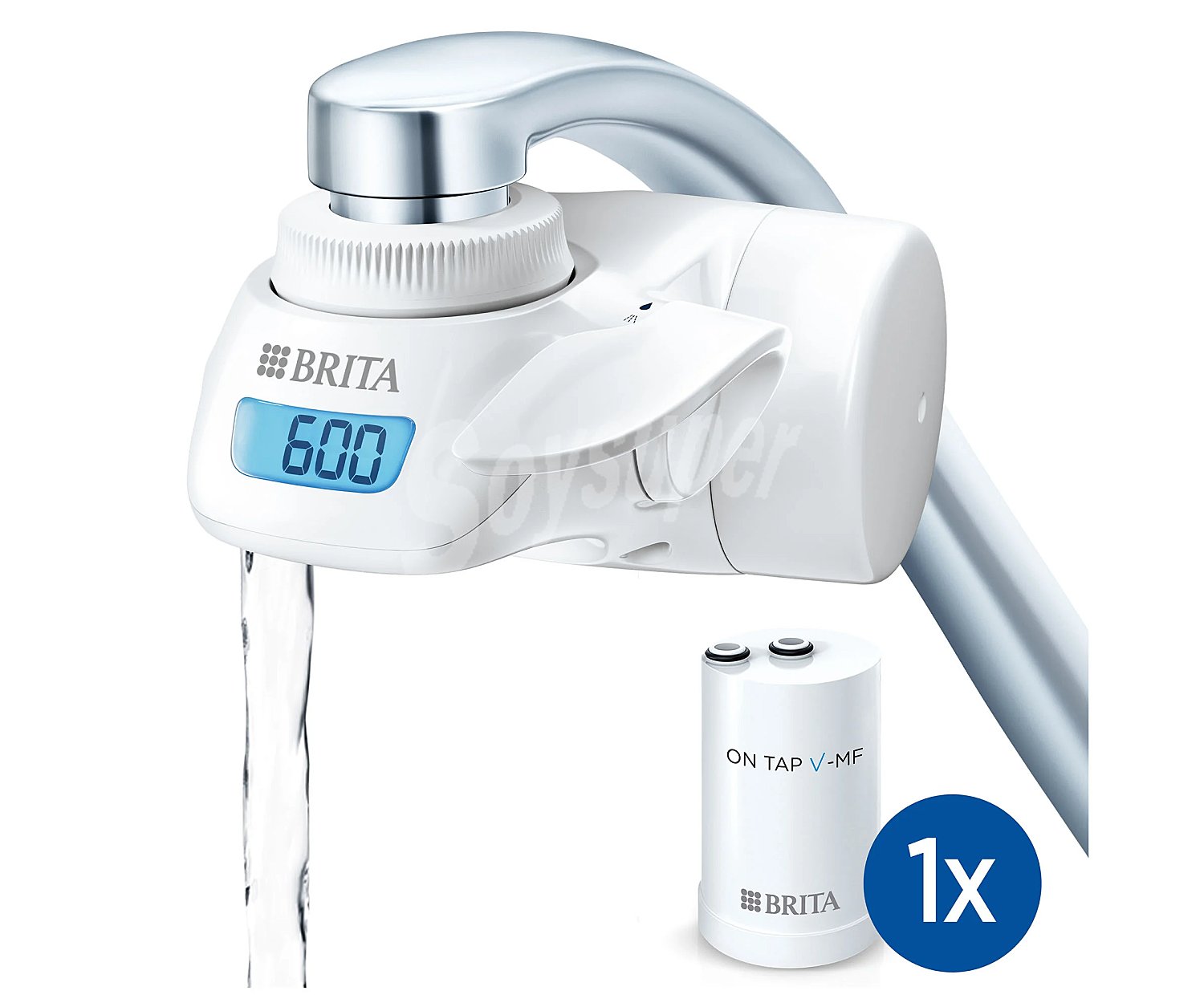 Sistema de filtración de agua para grifo, incluye 1 cartucho para , On tap brita