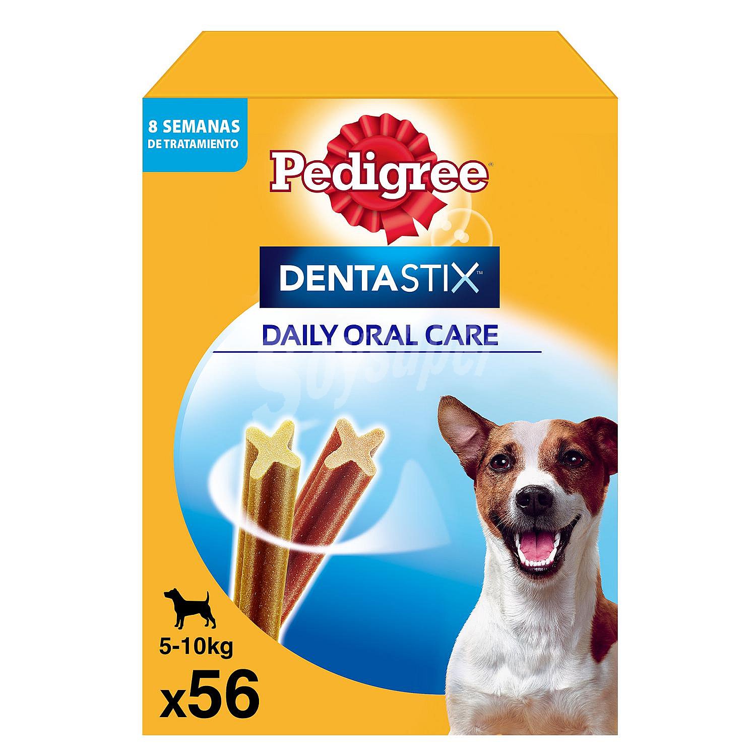 Snack dental para perros pequeños Pedigree Dentastix