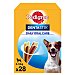 Dentastix de uso diario para la limpieza dental de perros pequeños Pedigree