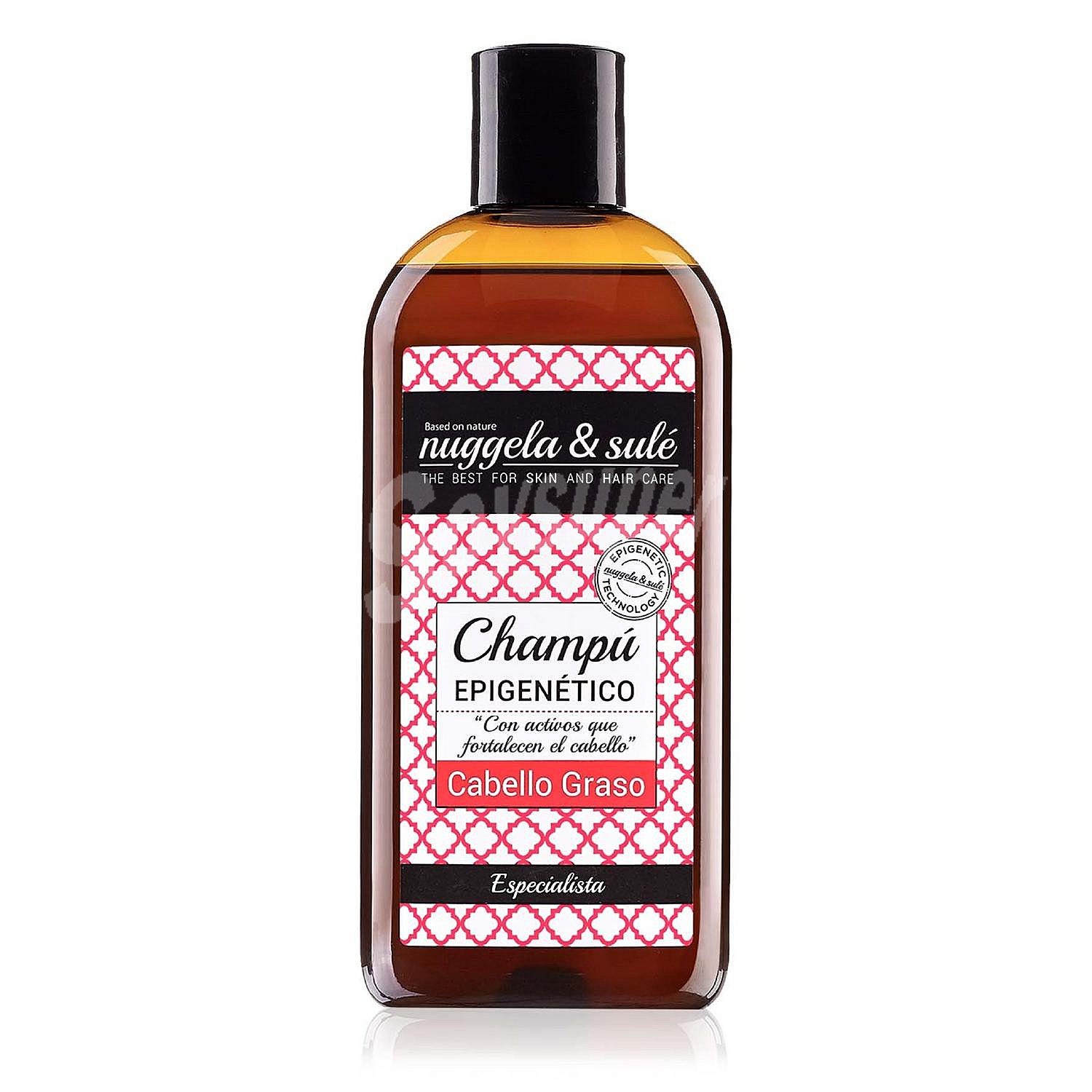 Champú especial cabello graso, que estimula el crecimiento del mismo nuggella & sulé