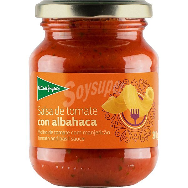 Salsa de tomate con albahaca