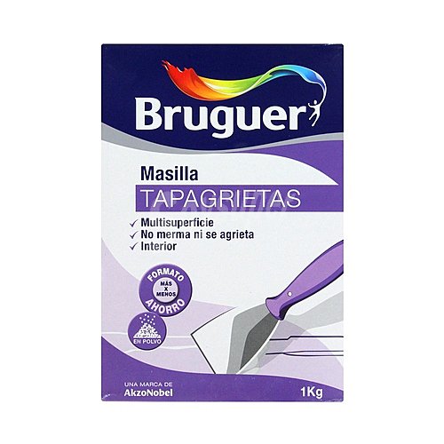 Masilla tapagrietas en polvo bruguer