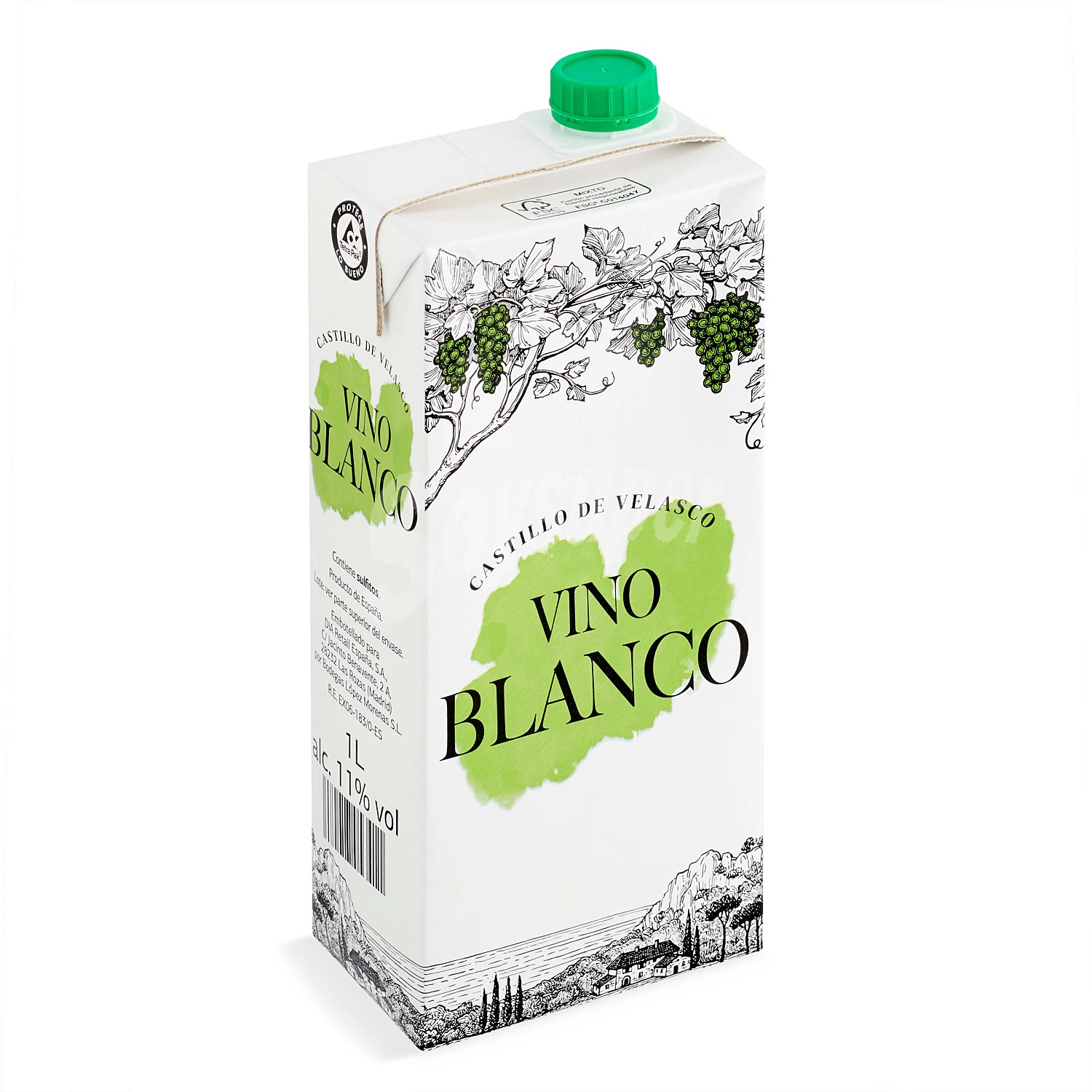 Vino blanco Castillo de Velasco