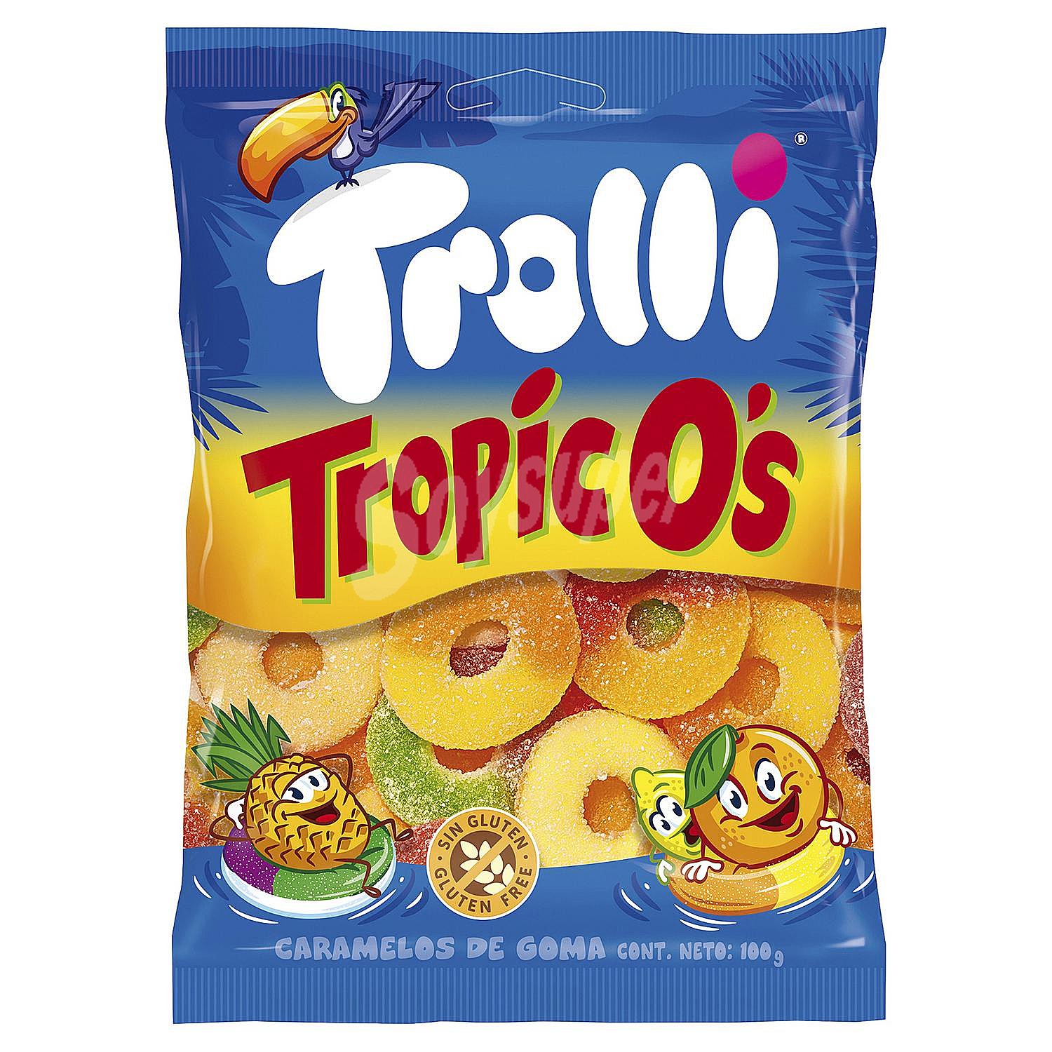 Caramelos de goma Tropicos sin gluten