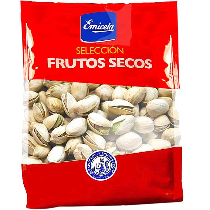 pistachos tostados y salados