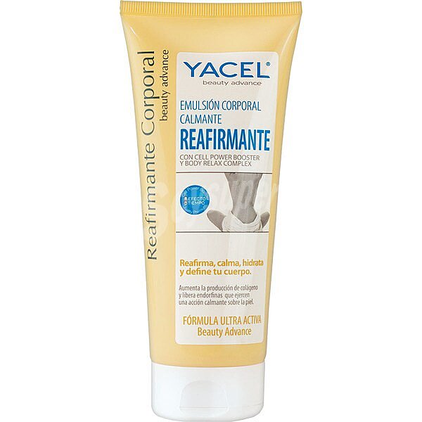 Reafirmante Corporal emulsión calmante reafirma calma hidrata y define tu cuerpo