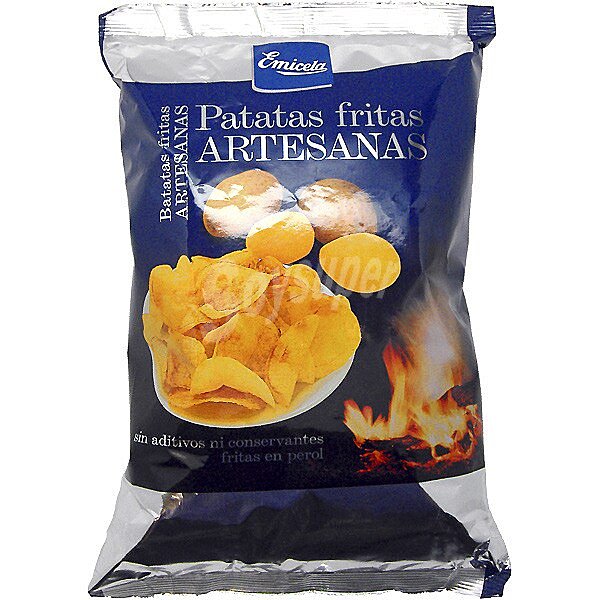 Patatas fritas al natural bolsa 165 g