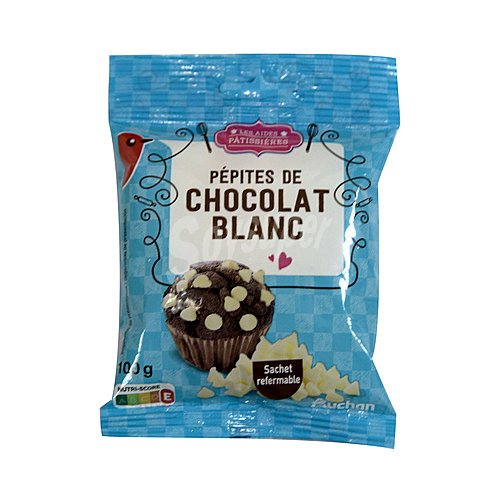 Producto alcampo Pepitas de chocolate blanco