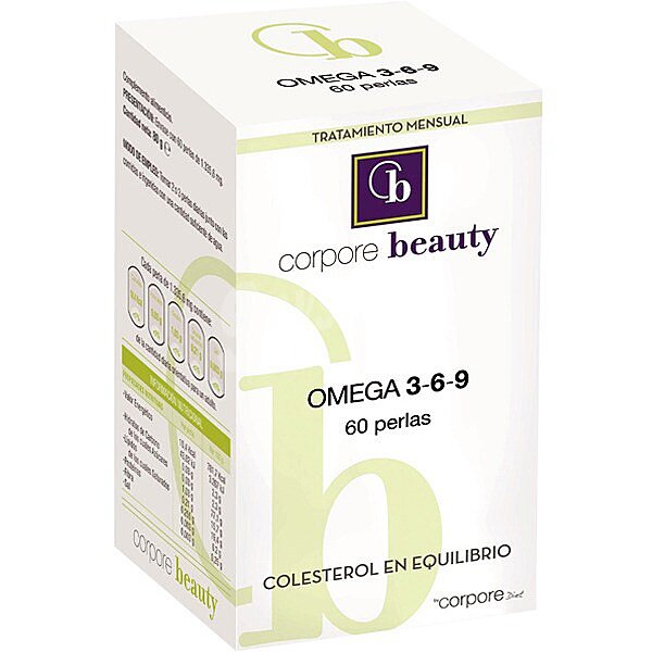 Mantiene el colesterol en equilibrio 60 Omega 3-6-9