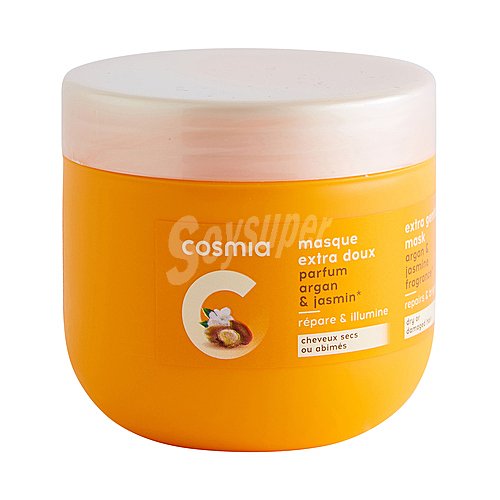 Cosmia Mascarilla nutritiva extra suave para cabellos secos o dañados cosmia