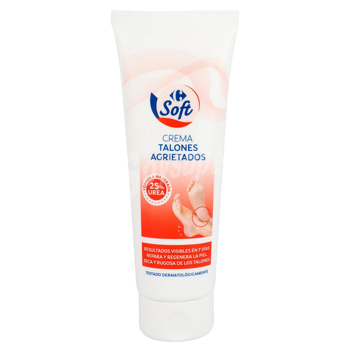 Crema de talones agrietados Carrefour Soft