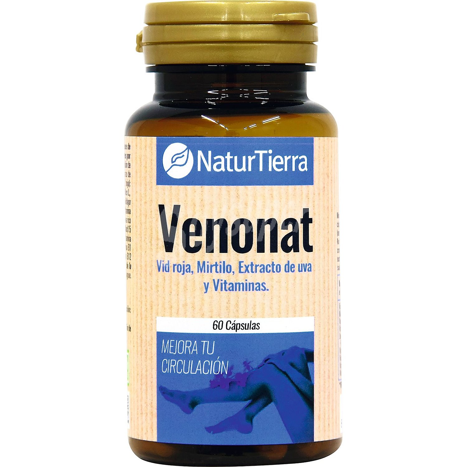 Venonat con vid roja, mirtilo, extracto de uva y vitaminas cápsulas