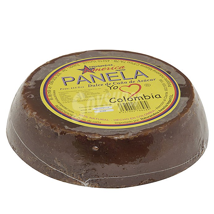 Panela dulce de caña de azúcar 