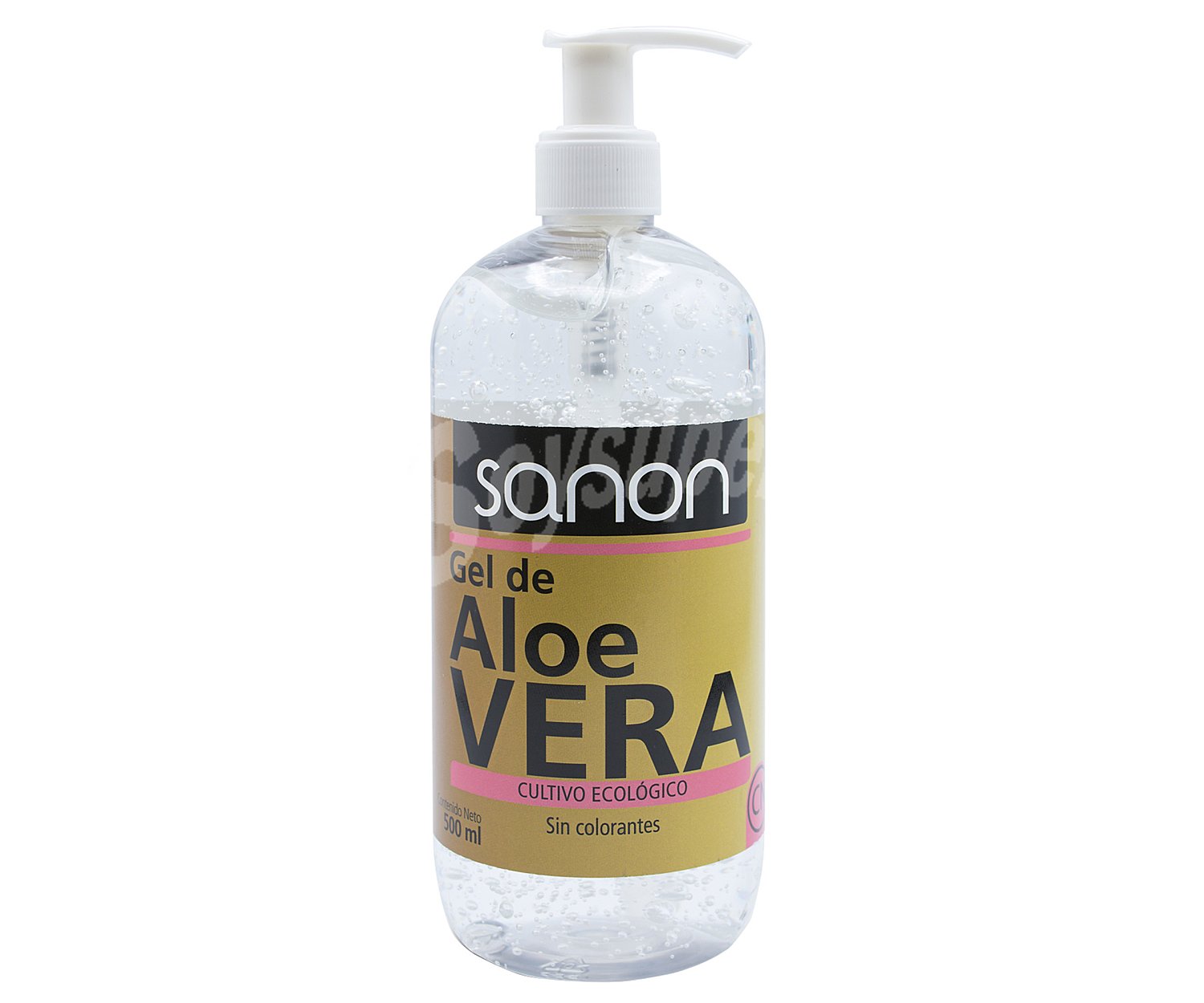 Sanon Gel de aloe vera sin colorantes y procedente de cultivo ecológico sanon