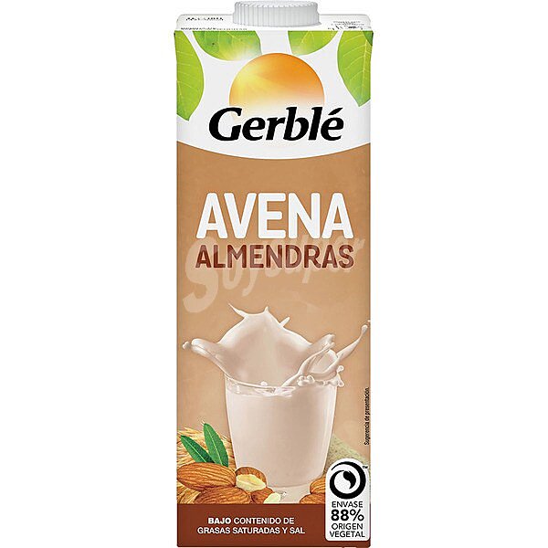 Bebida de avena y almendras