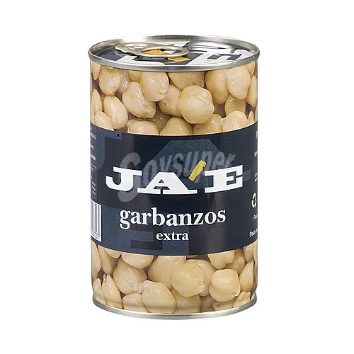 JAE Garbanzos cocidos JAE