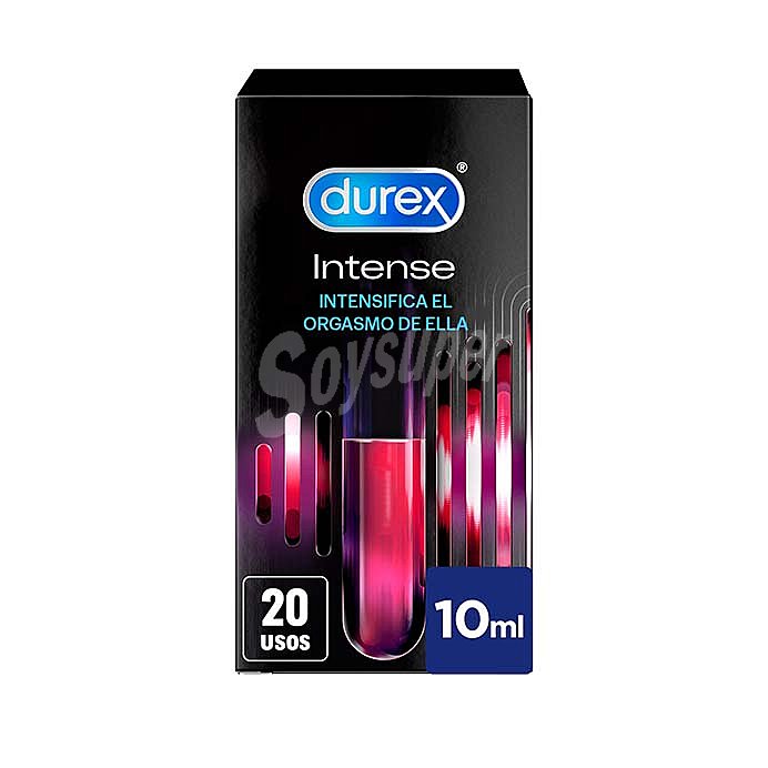 Gel estimulante diseñado para intensificar el orgasmo intense