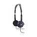 Auriculares tipo casco JVC HAL50 con cable, plegable, color negro