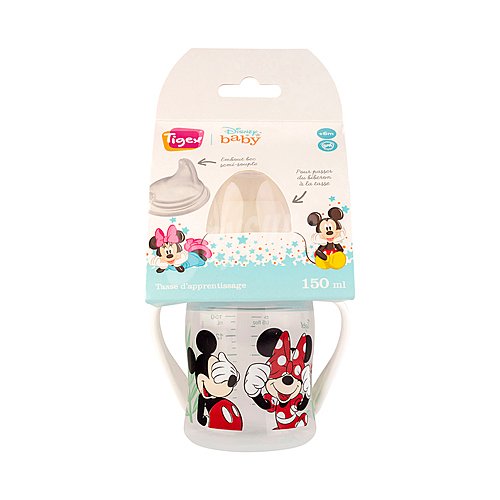 Taza para bebés, anti fugas de , tigex disney minnie y mickey