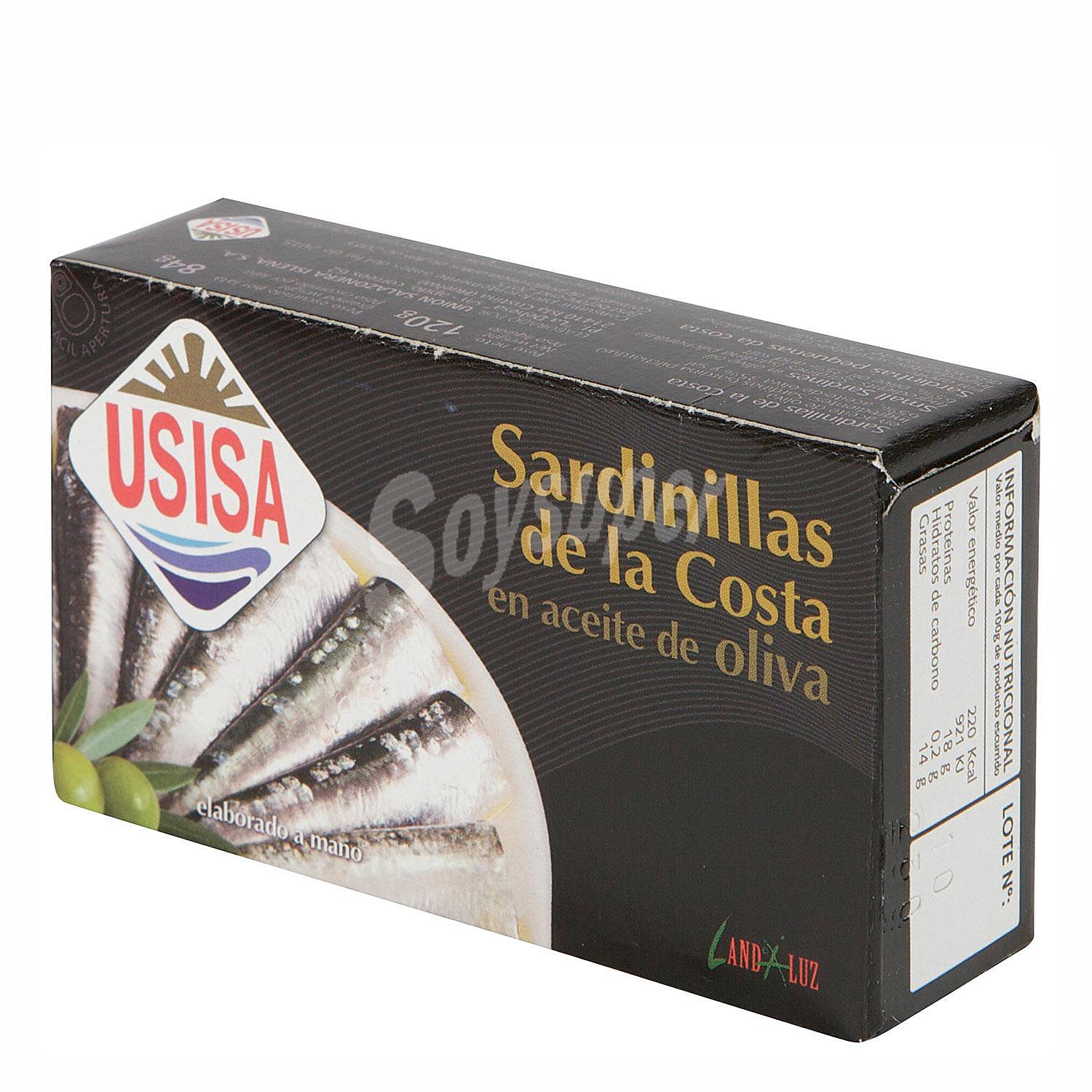 Sardinillas a la Costa en aceite de oliva