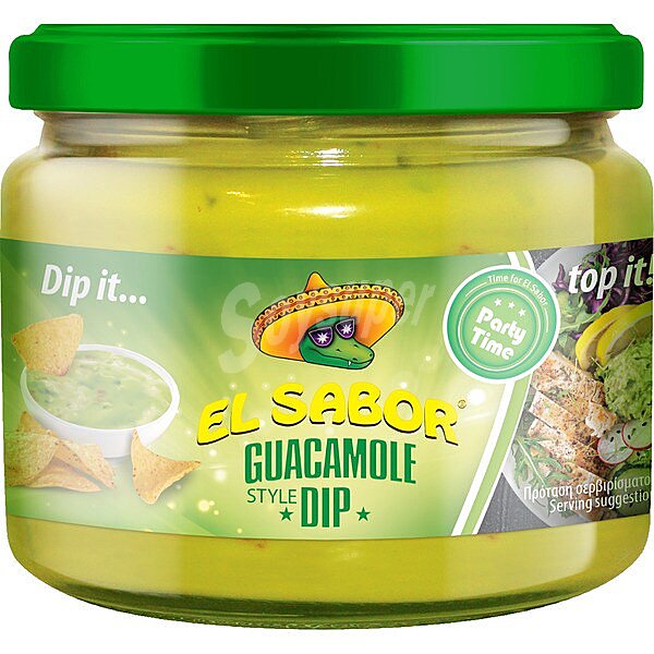 Salsa guacamole dip