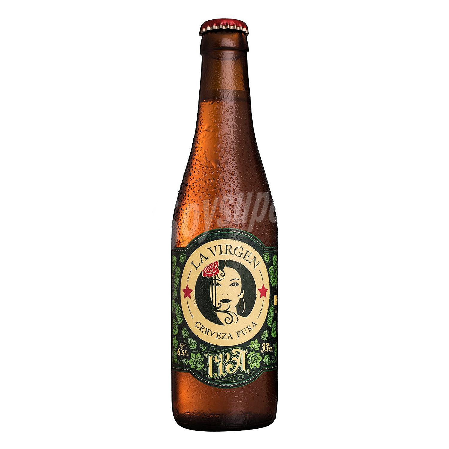 Cerveza rubia tipo Ipa