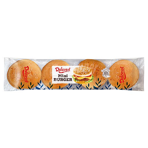 Dulcesol Pan mini burguer dulcesol