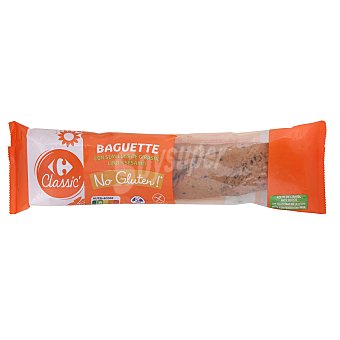 Baguette con semillas de girasol lino y sésamo Carrefour Classic' sin gluten sin lactosa