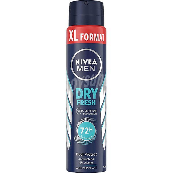 Desodorante Dry Fresh anti-transpirante protección 48H anti-bacteriano