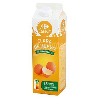 Clara de huevo pasteurizada Carrefour Classic'