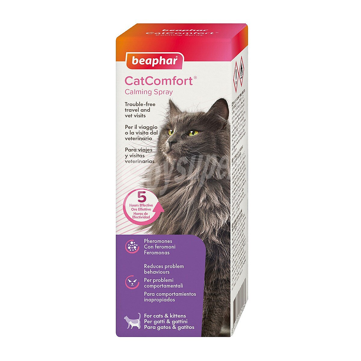 Cat Comfort calming spray calmante para viajes