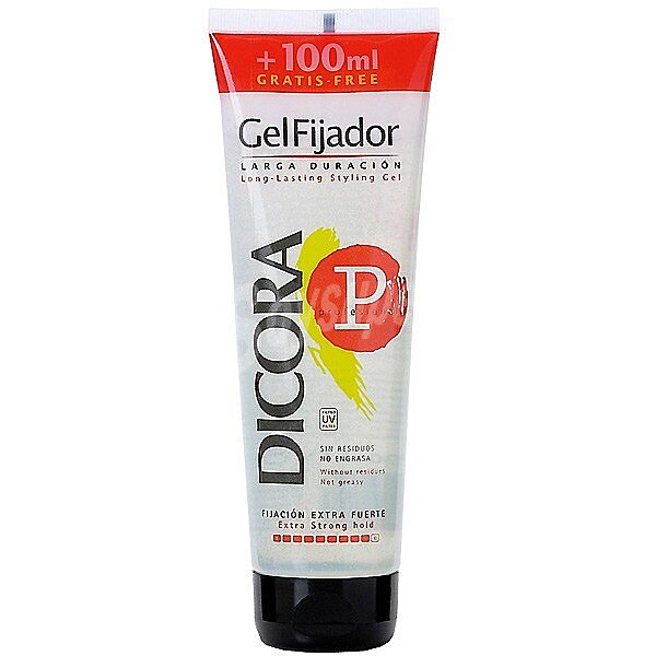 Gel fijador fijación extra fuerte larga duración