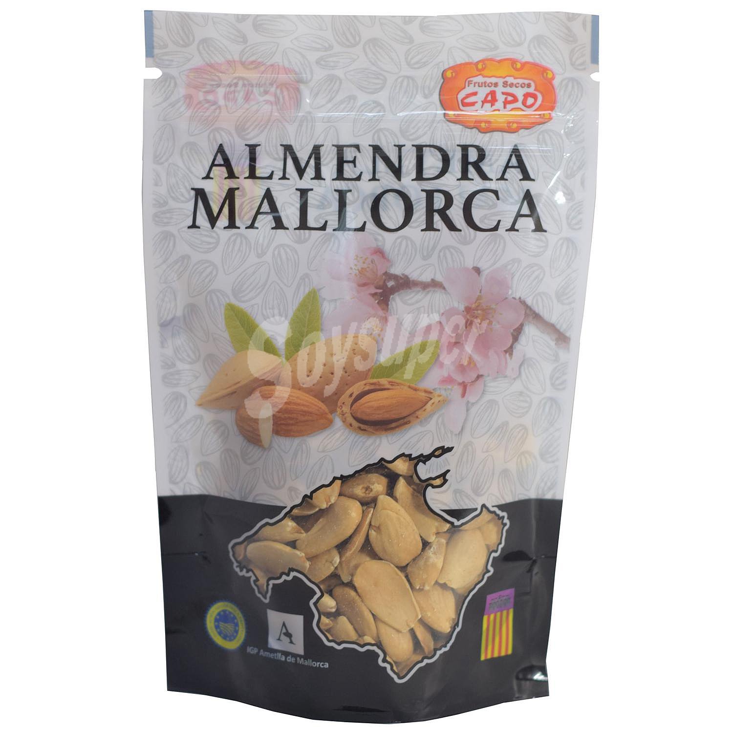 Almendras repeladas tostadas de Mallorca Capó doy G