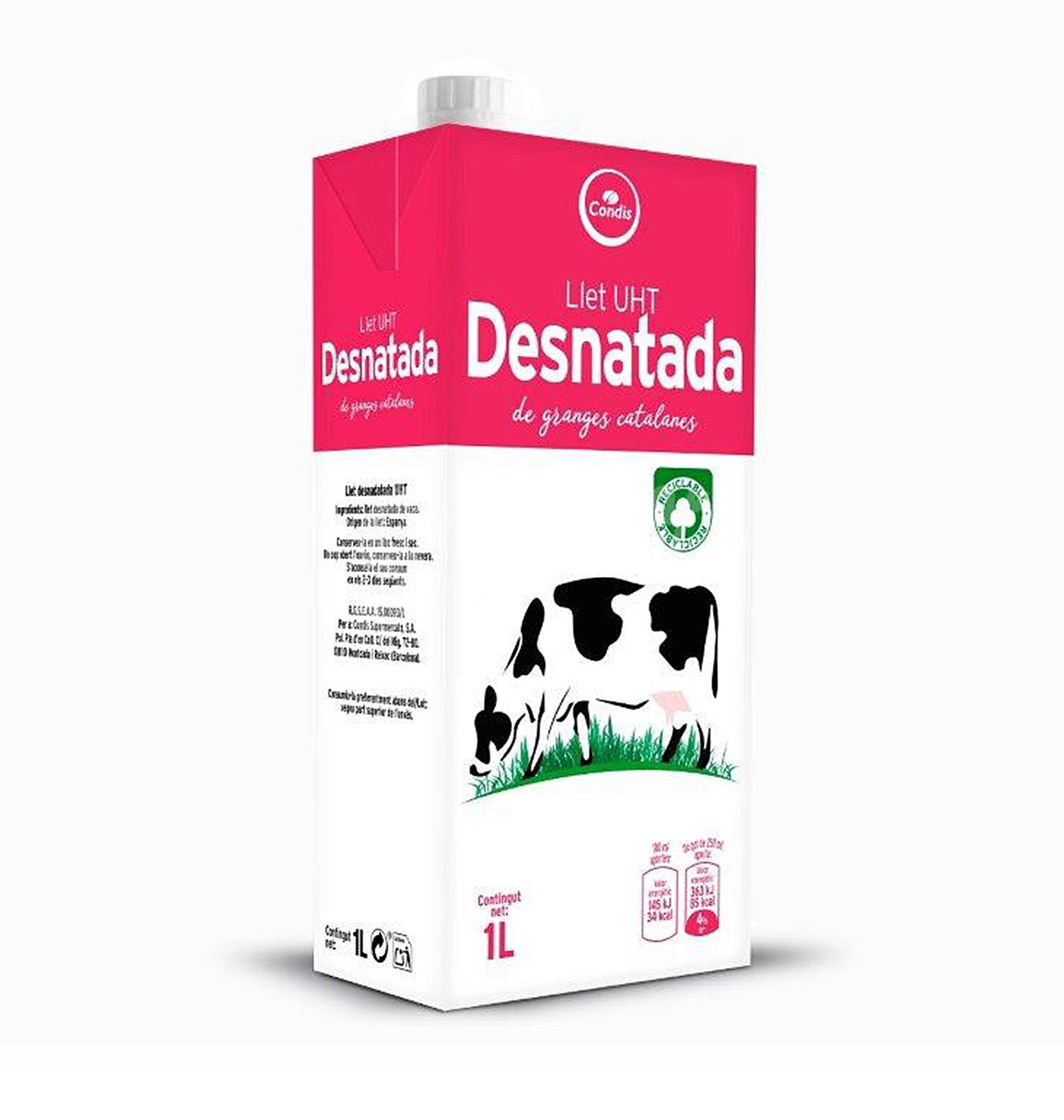 Leche condis desnatada