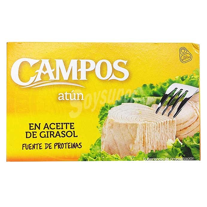 Campos atún en aceite girasol