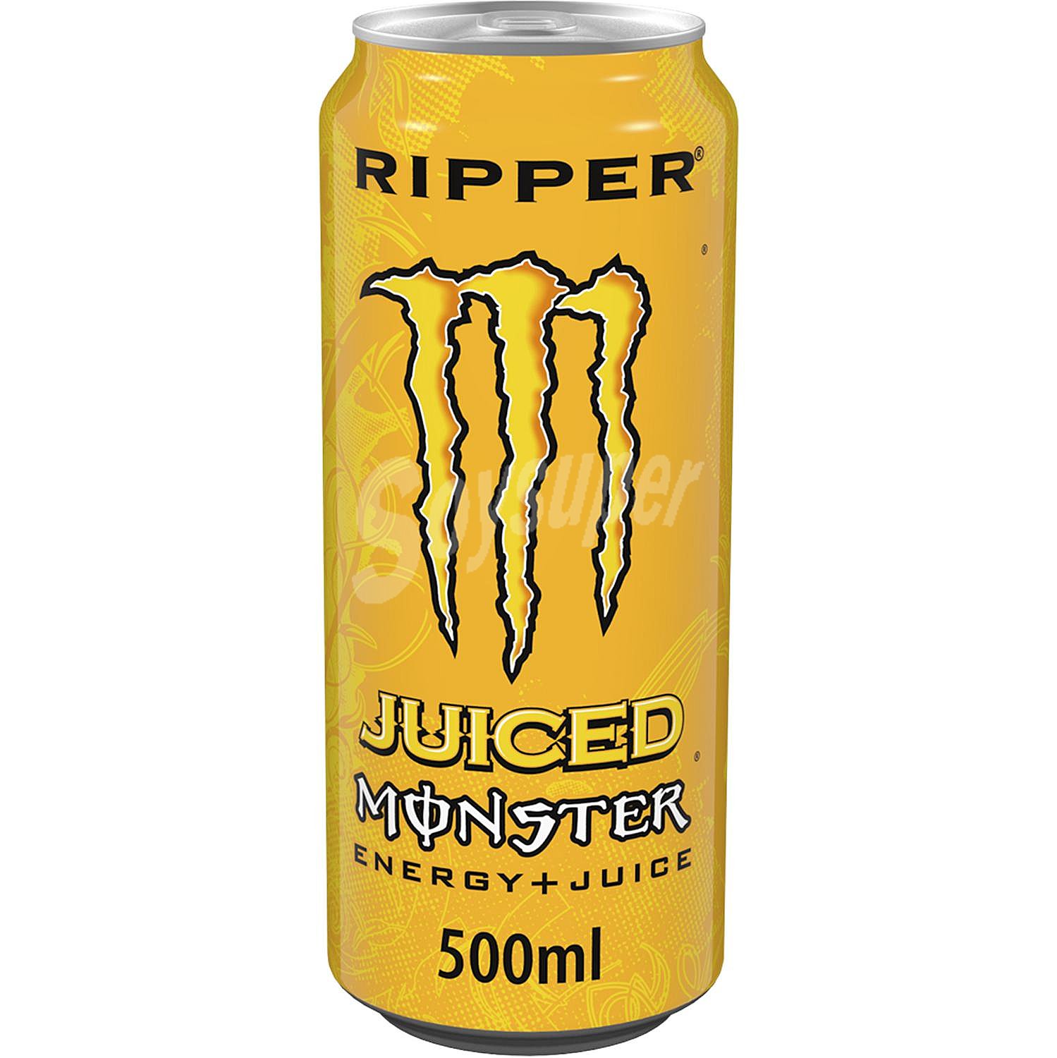 Ripper bebida energética con taurina y ginseng