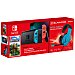 Nintendo switch azul/rojo, auricular Blackfire nsx-neon y juego Minecraft