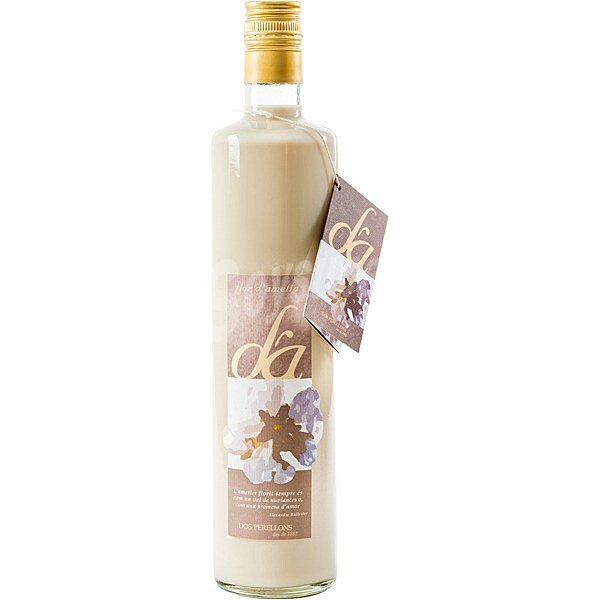 Licor de crema de almendra mallorquina