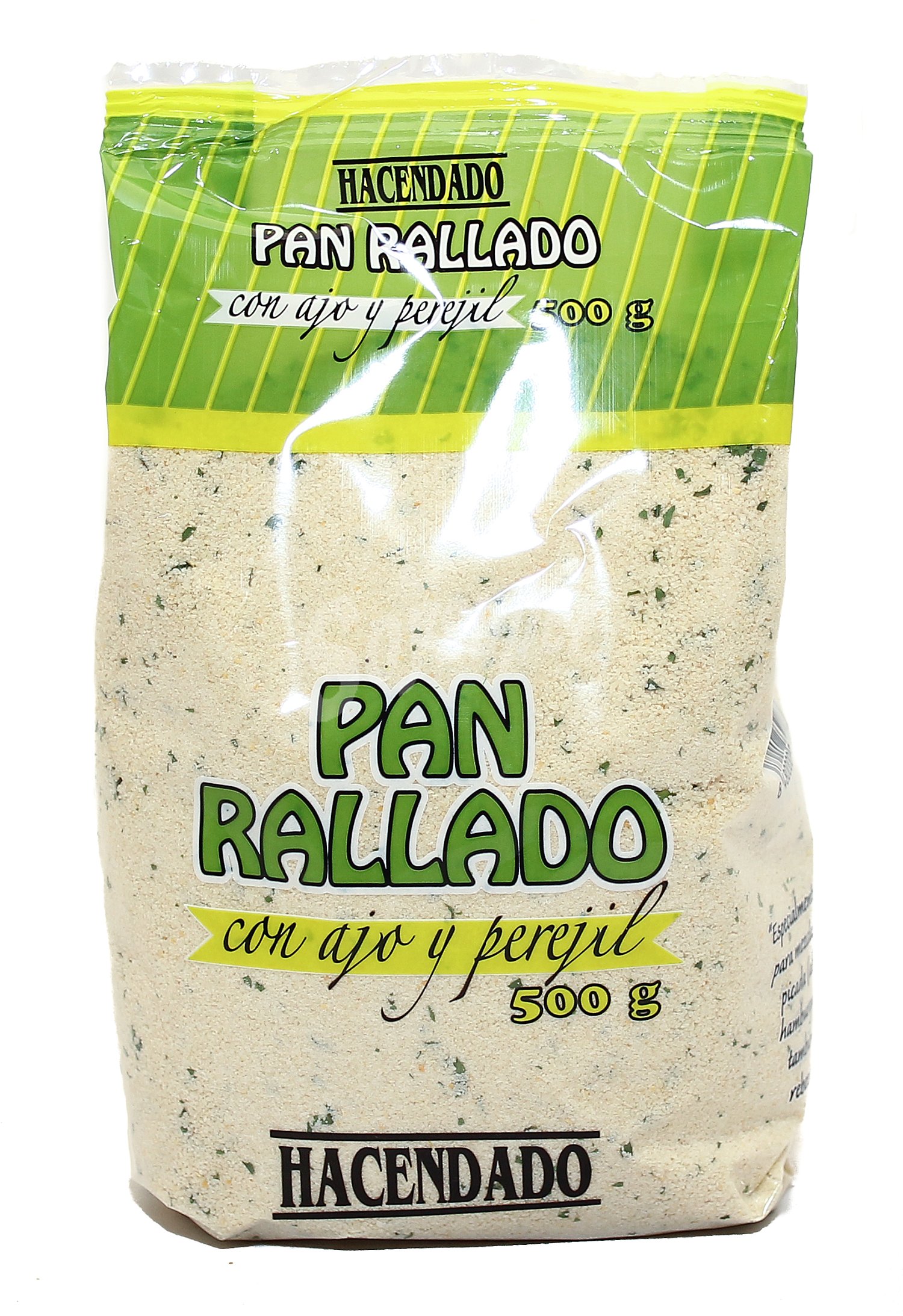 Pan rallado con ajo y perejil