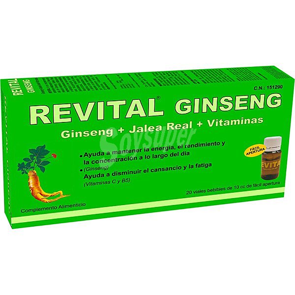 Revital ginseng+jalea+vit C