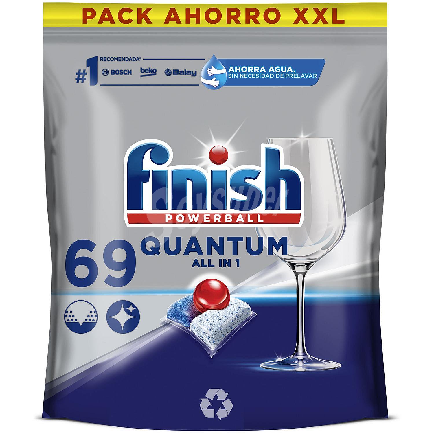 Finish Detergente en pastillas para lavavajillas finish powerball