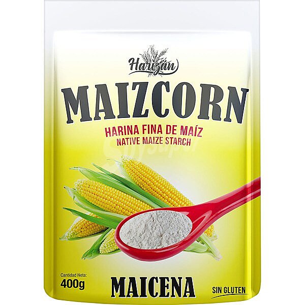 Maizcorn Maicena harina fina de maíz sin gluten