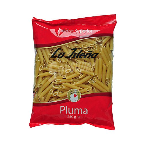 La isleña Pasta plumas la isleña