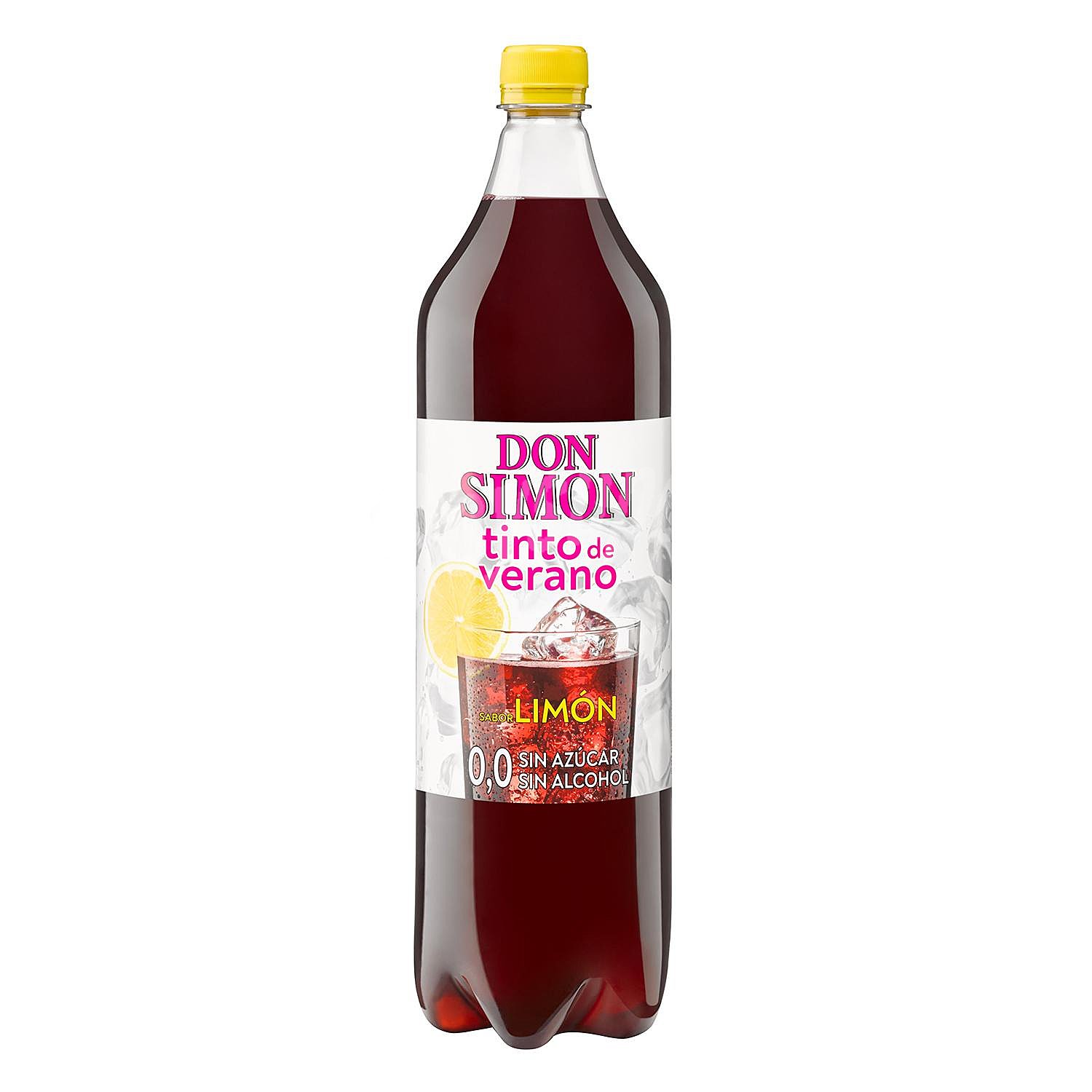 Tinto de verano sabor limón, sin alcohol y sin azúcar