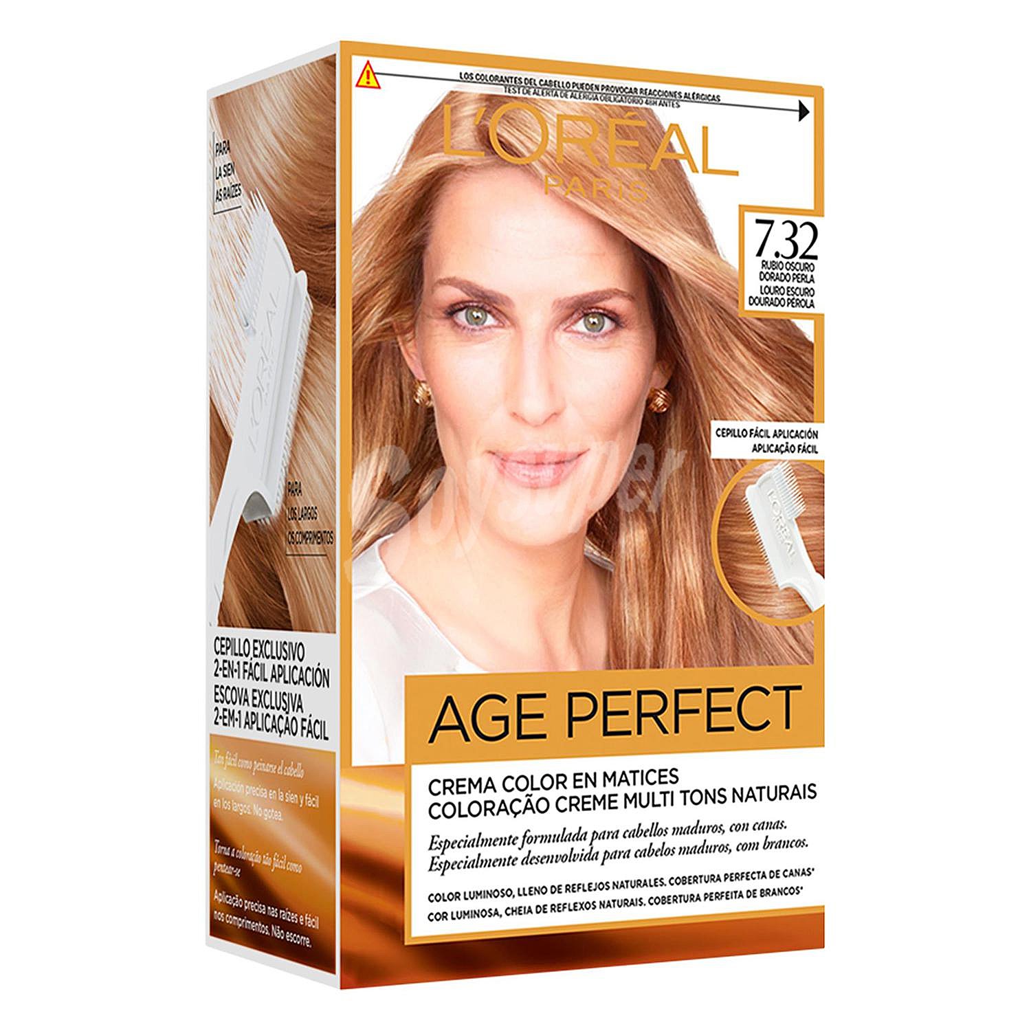 Age perfect tinte Rubio Dorado Perla Nº 7.32