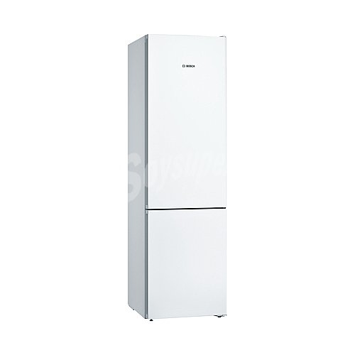 Frigorífico combi bosch KGN39VWEA NO frost, clasificación energética: E, H: 203cm, A: 60cm, F: 66cm, capacidad total